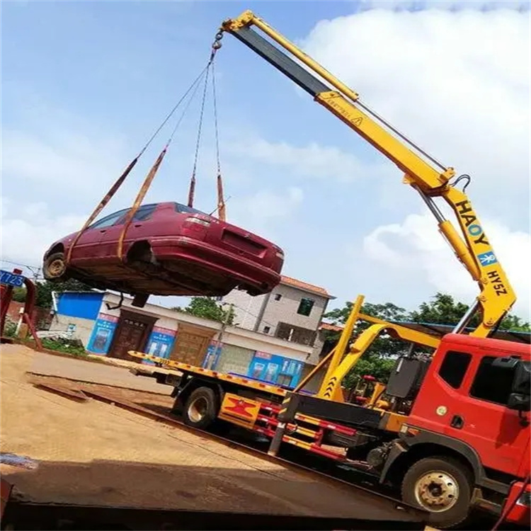 从江吊车救援小汽车怎么吊